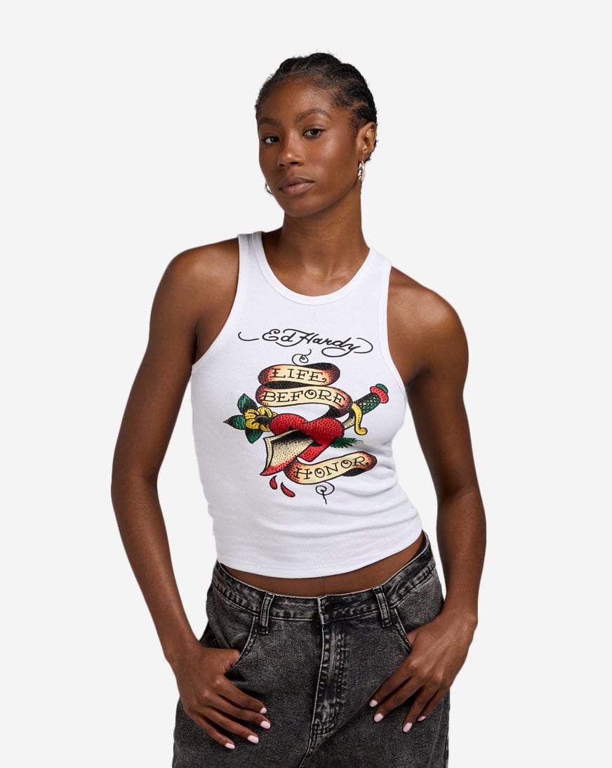 Ed Hardy 蝶柄タンクドレス　XS Ed Hardy 蝶柄タンクドレス XS Ed Hardy 蝶柄タンクドレス XS
