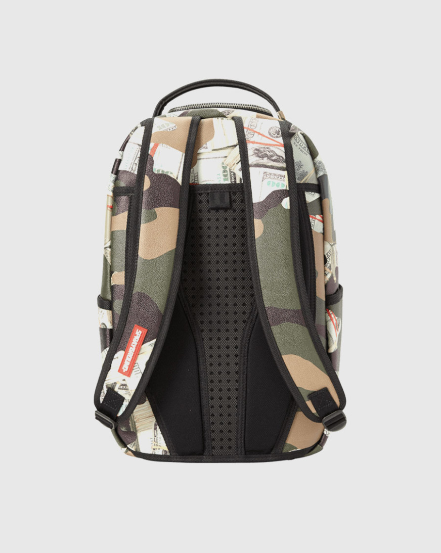 Shop Sprayground Camo Money Shark Backpack 910B2202NSZ camo