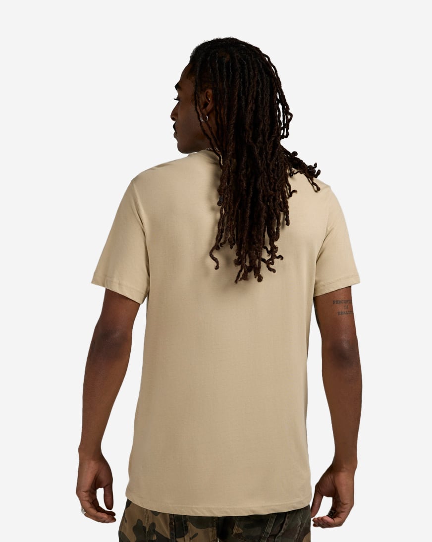 Shop Graphic Tees Camo Blessed Angel Tee MTUS491-US-03872 beige