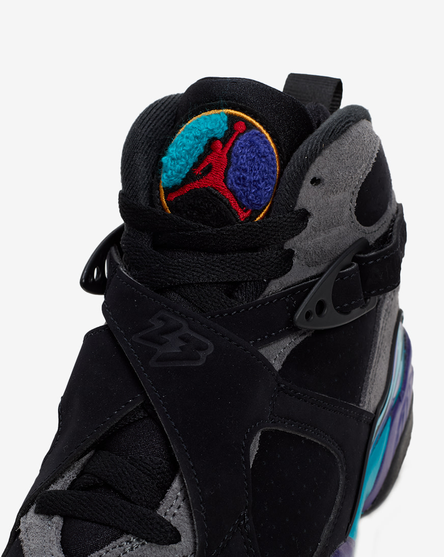Shop Jordan Big Kids' Air Jordan 8 Retro 305368-006 black