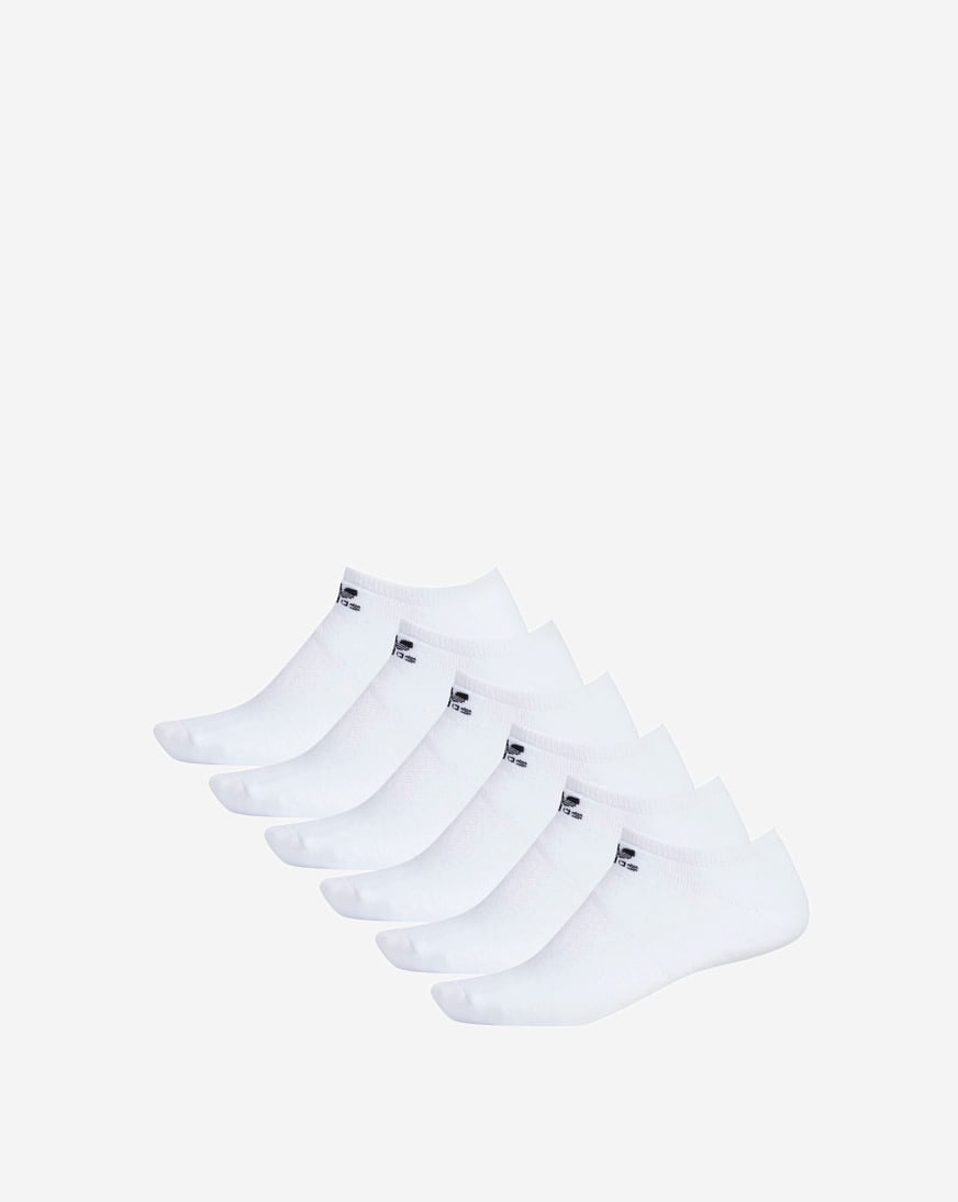 Shop adidas Trefoil No-Show Socks CI9858-WHT white | SNIPES USA