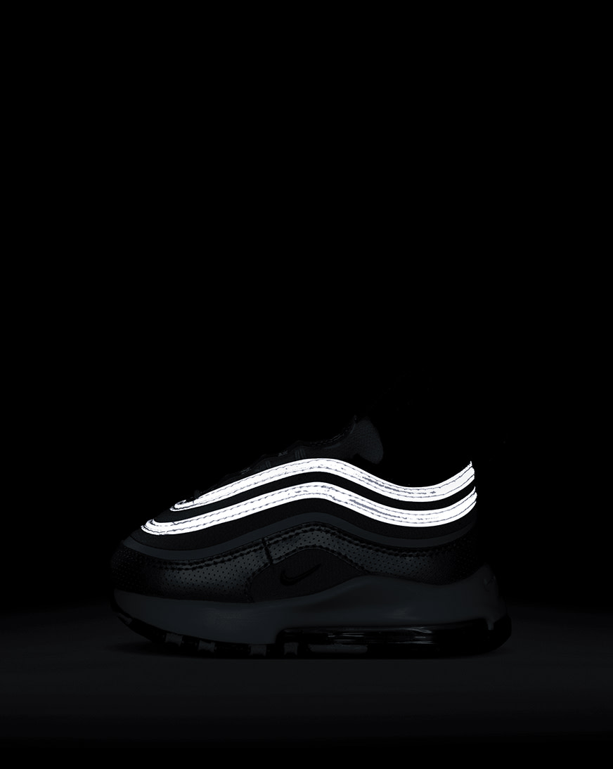 black and white nike airmax 97