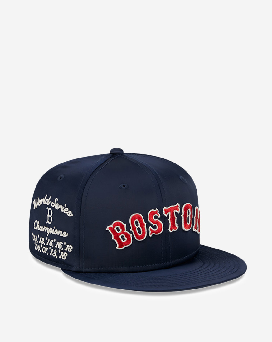 shaoshop様 Shop New Era 9Fifty Boston Red Sox Satin Script Fitted Hat