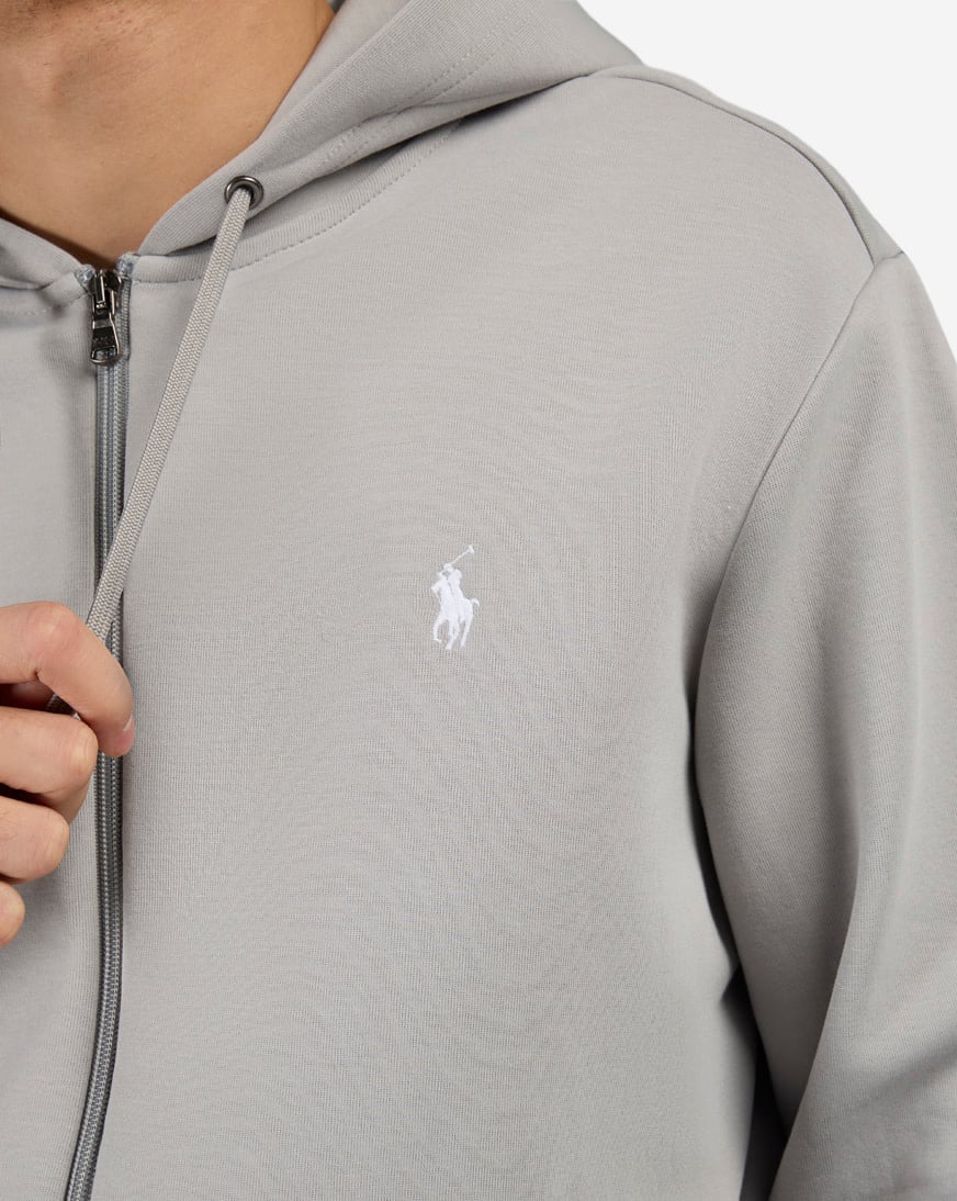 Polo Ralph Lauren Leather Pony Double Knit Hoodie | Connecticut
