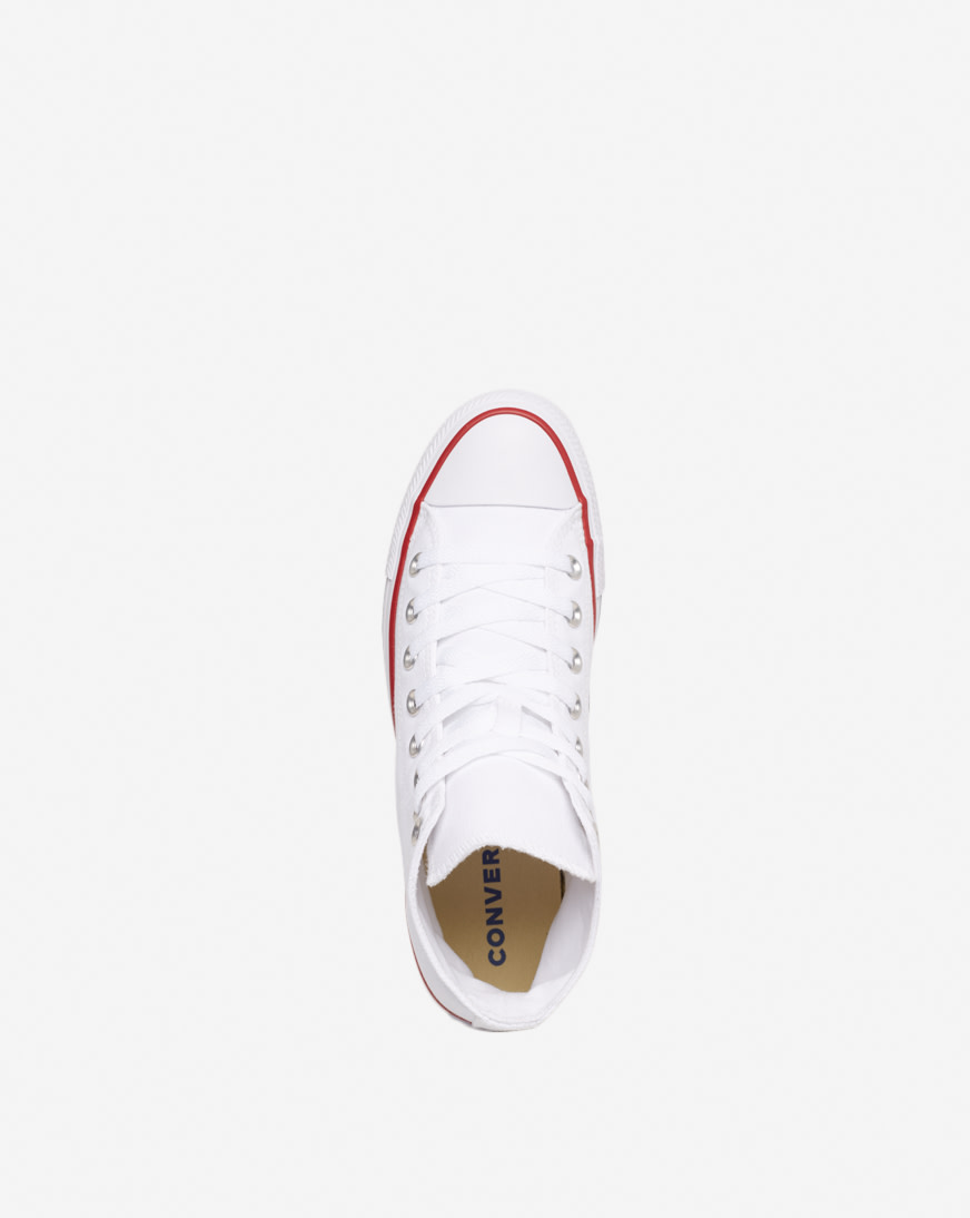 Shop Converse Grade School Chuck Taylor All Star Hi M7650J white