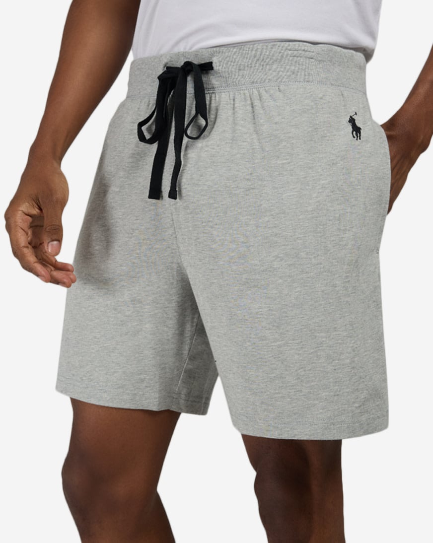 Shop Polo Ralph Lauren Logo Sleep Shorts PF26RL-A7YY grey | SNIPES USA
