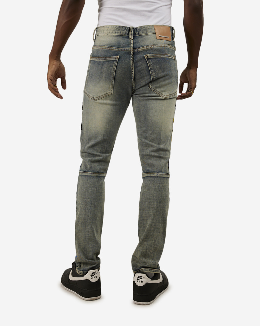 【2025年】エレガントファッションを上品に着 FRD2227S-MED Jeans Racing Row First Shop blue USA SNIPES | パンツ