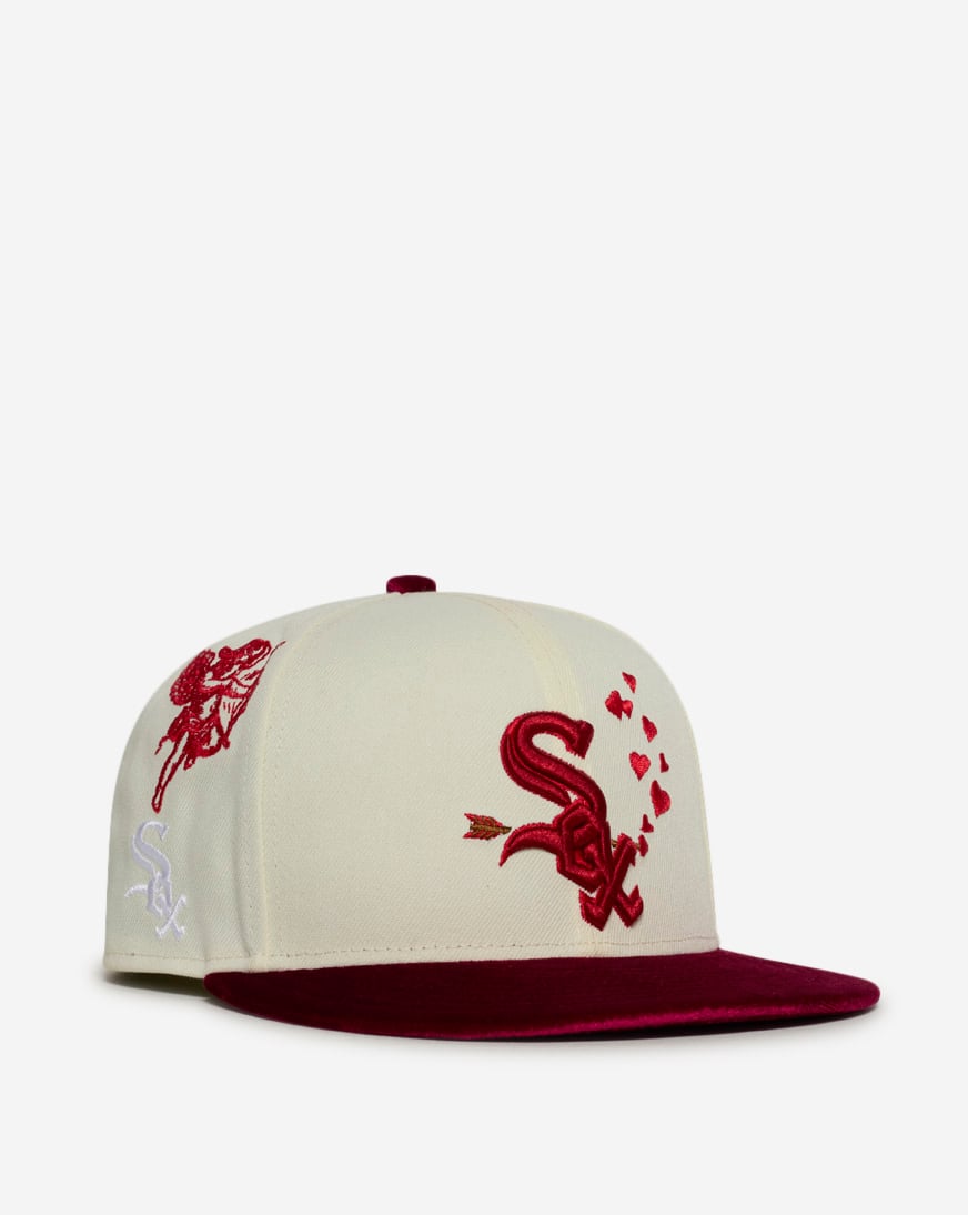 Shop New Era 59Fifty Chicago White Sox V-Day Fitted Hat 60876423