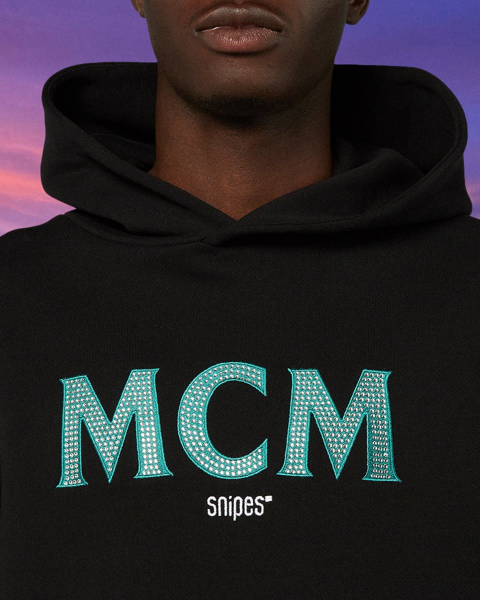 Shop MCM MCM x SNIPES Miami Club Half Sleeve Hoodie SFM252