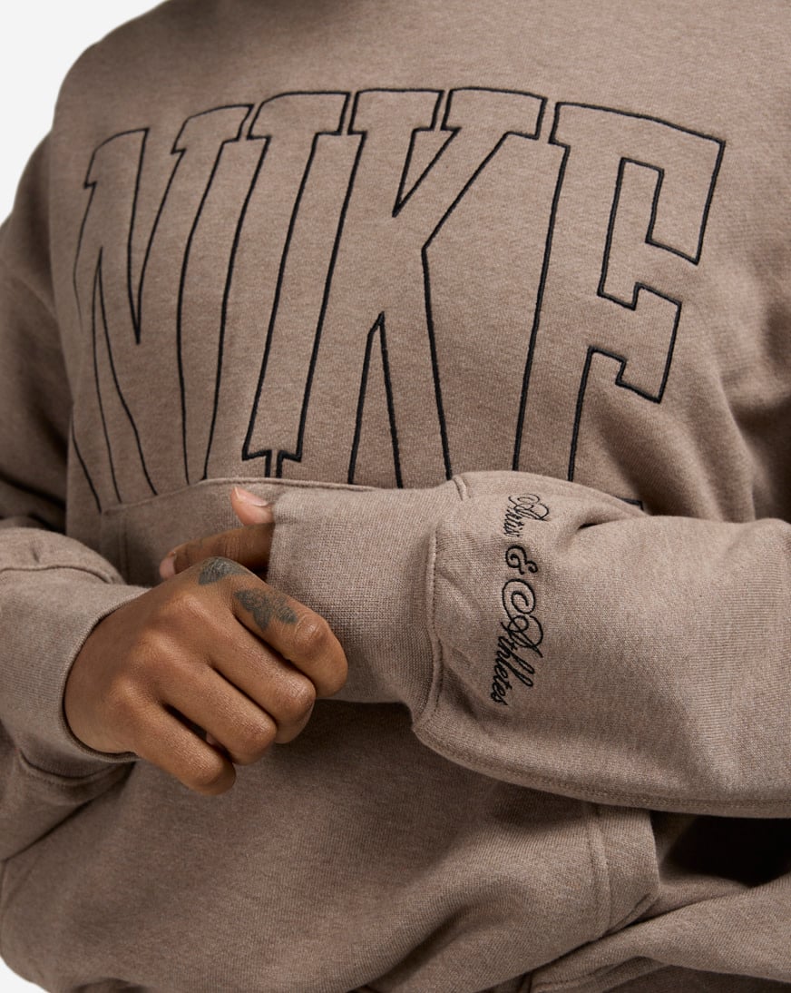 Shop Nike NSW Over-Oversized French Terry Pullover Hoodie HQ5887
