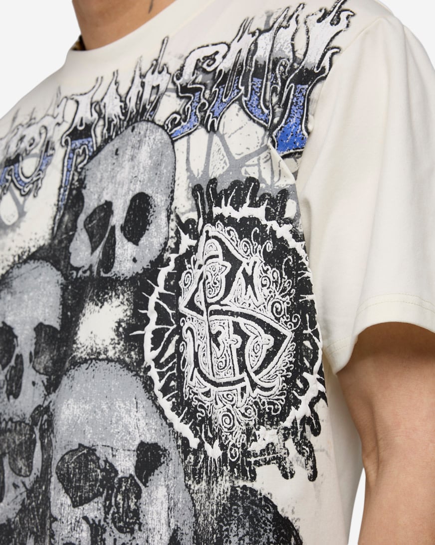 [KODAK] Breeze pop graphic woven piste *韓国ファッション Shop Smoke Rise Dystopia Fashion Tee KT25159SN-ECR beige