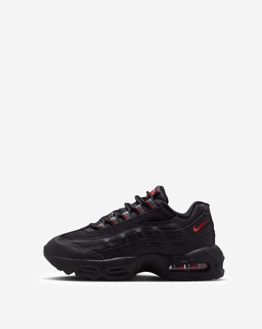 Shop Nike Little Kids' Air Max 95 HQ6364-011 black | SNIPES USA