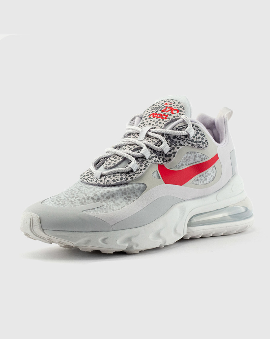 nike air max 270 react neoprene and faux leather sneakers