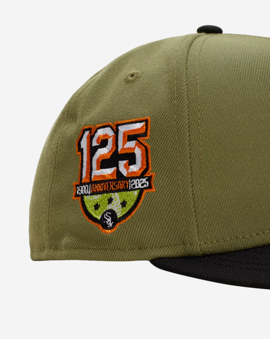 Shop New Era 9Fifty Chicago White Sox Green Bark A-Frame Snapback