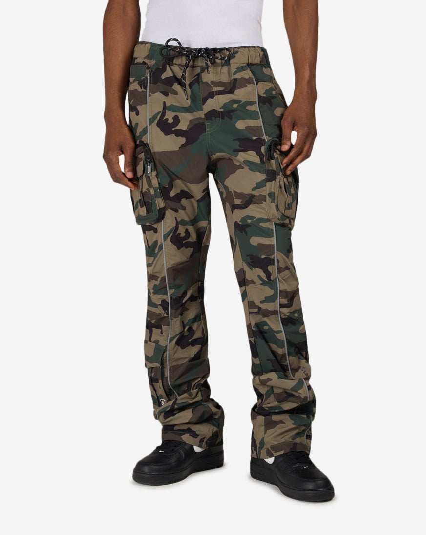 Shop Smoke Rise Reflective Piping Utility Windbreaker Pant