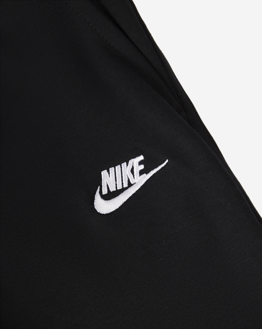 Shop Nike Big Kids' NSW Club Fleece Shorts FD3015-010 black