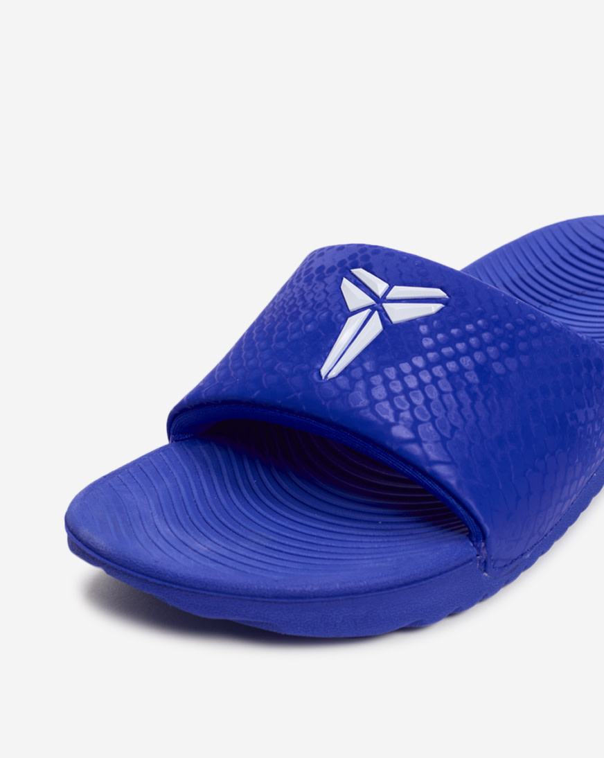 Shop Nike Big Kids' Kobe Kawa Slides IF2871-400 blue | SNIPES USA