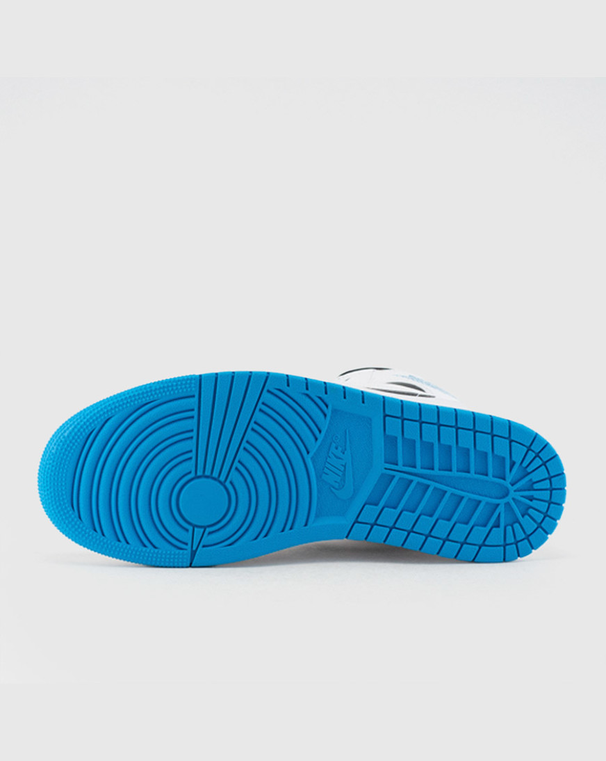 jordan 1 mid laser blue snipes