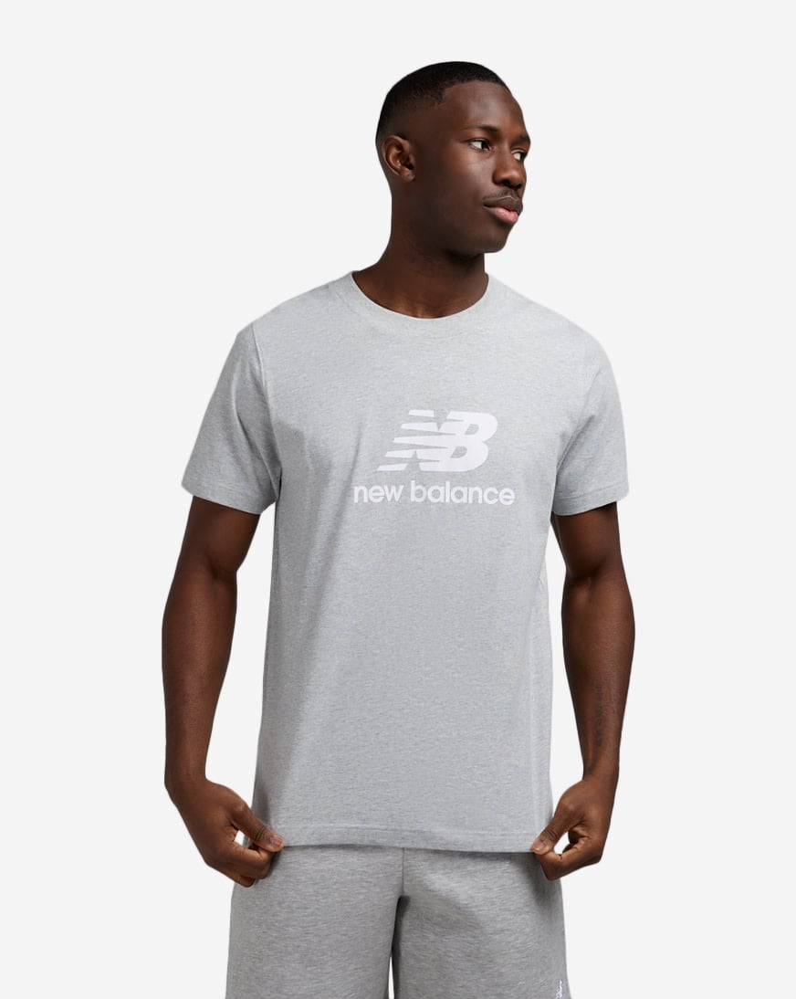 Tシャツ・カットソー New Balance Essentials Tee Grey MT41509AG New Balance Essentials Tee Grey MT41509AG (New Balance/T