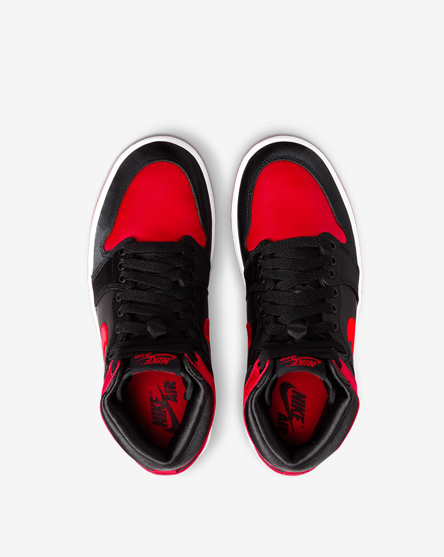 black red air jordan 1
