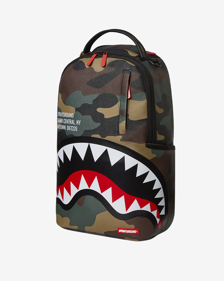 SPRAYGROUND SHARK CENTRAL リュック Sprayground SHARK CENTRAL PAINTED DLXS BACKPACK