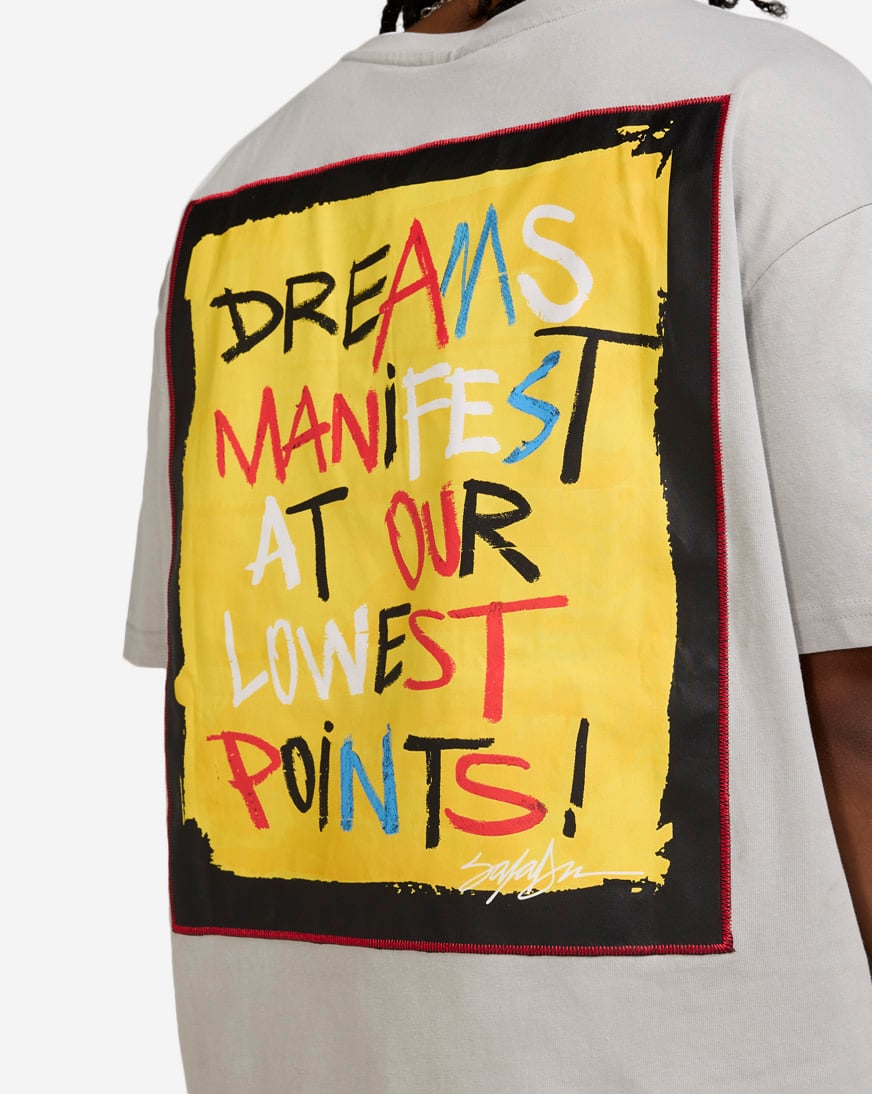 Shop King Saladeen Dreams Manifest Retail Tee KS007-GRY grey