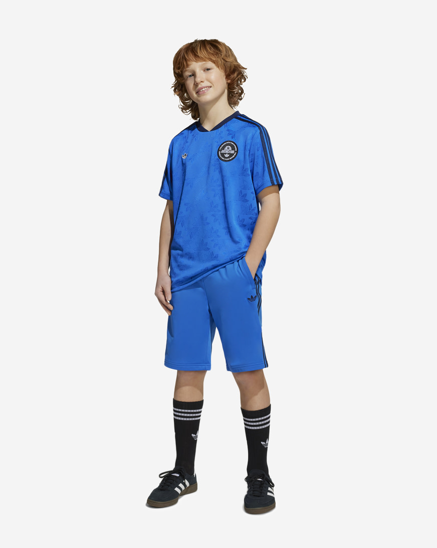 Shop adidas Kids' Football T-Shirt JV7681 blue | SNIPES USA