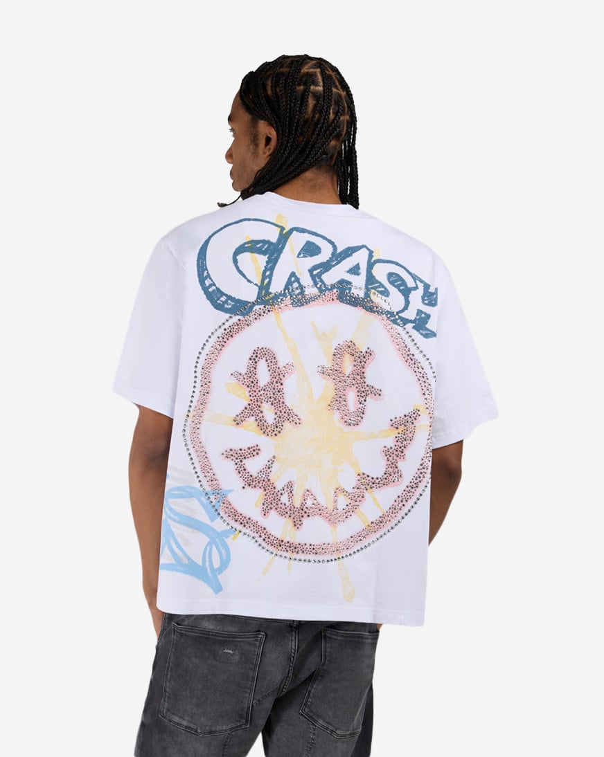 Shop Smoke Rise Smiley Tee KT26S425SN-WHT white | SNIPES USA