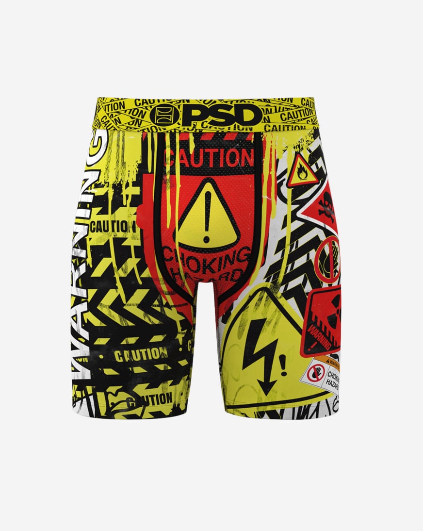 Shop PSD Caution Boxer Briefs 325180166 multi | SNIPES USA