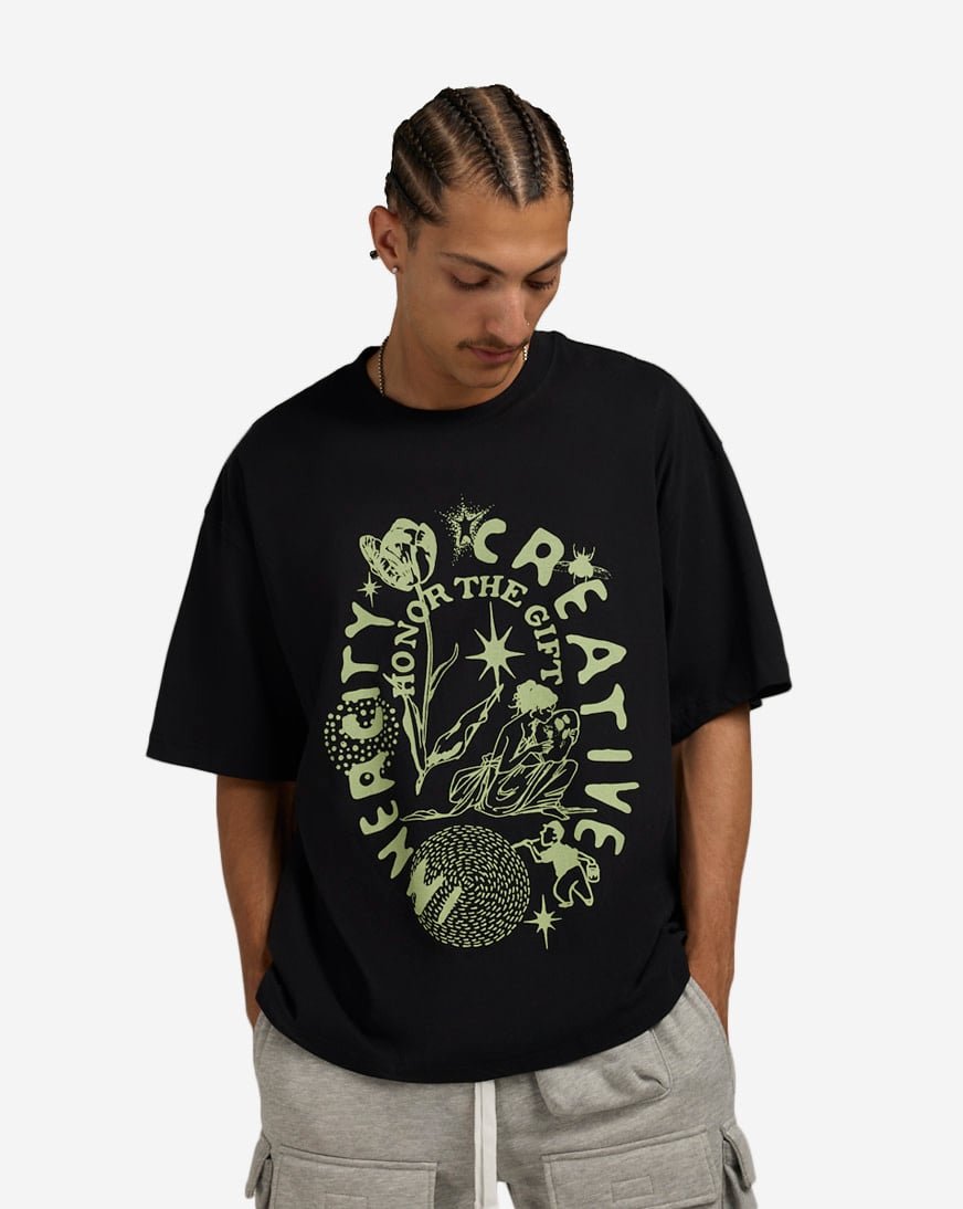Shop Honor The Gift Inner City Creative Tee HTG250398-BLK black