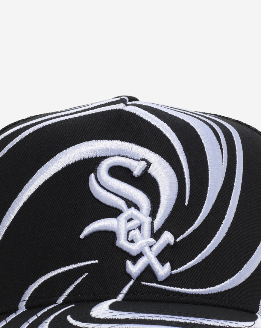 Shop Mitchell Ness Chicago White Sox Pro Pinch Swirl Snapback Hat