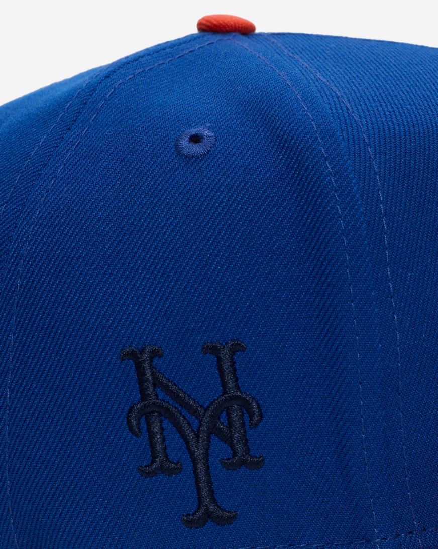 Shop New Era 59Fifty New York Mets Cartoon A-Frame Fitted Hat