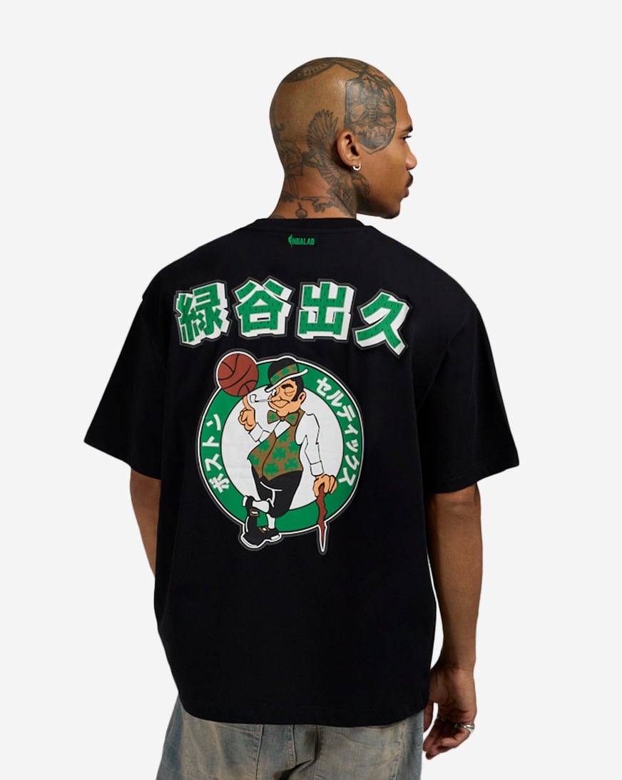 Shop Hyperfly Celtics Deku Tee BC-BLK-DEK-CT black | SNIPES USA