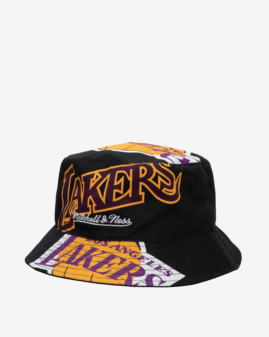 Quilted Bucket Hat HWC Los Angeles Lakers - Shop Mitchell & Ness