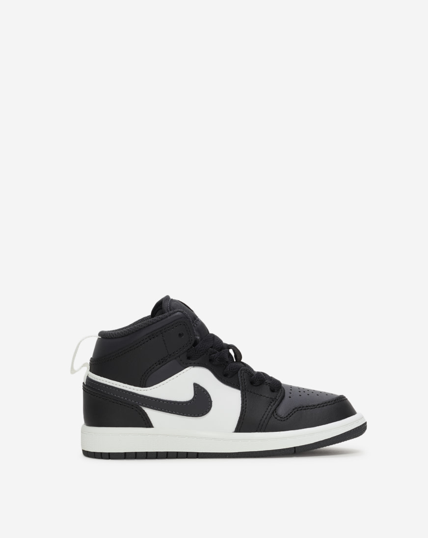 Shop Jordan Little Kids' Jordan 1 Mid DQ8424-010 black