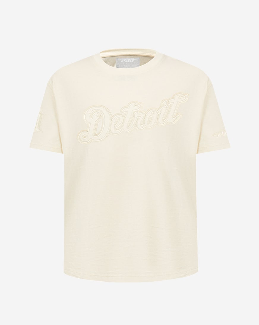 Shop PRO STANDARD Big Girls' Detroit Tigers Neutral Boxy Tee