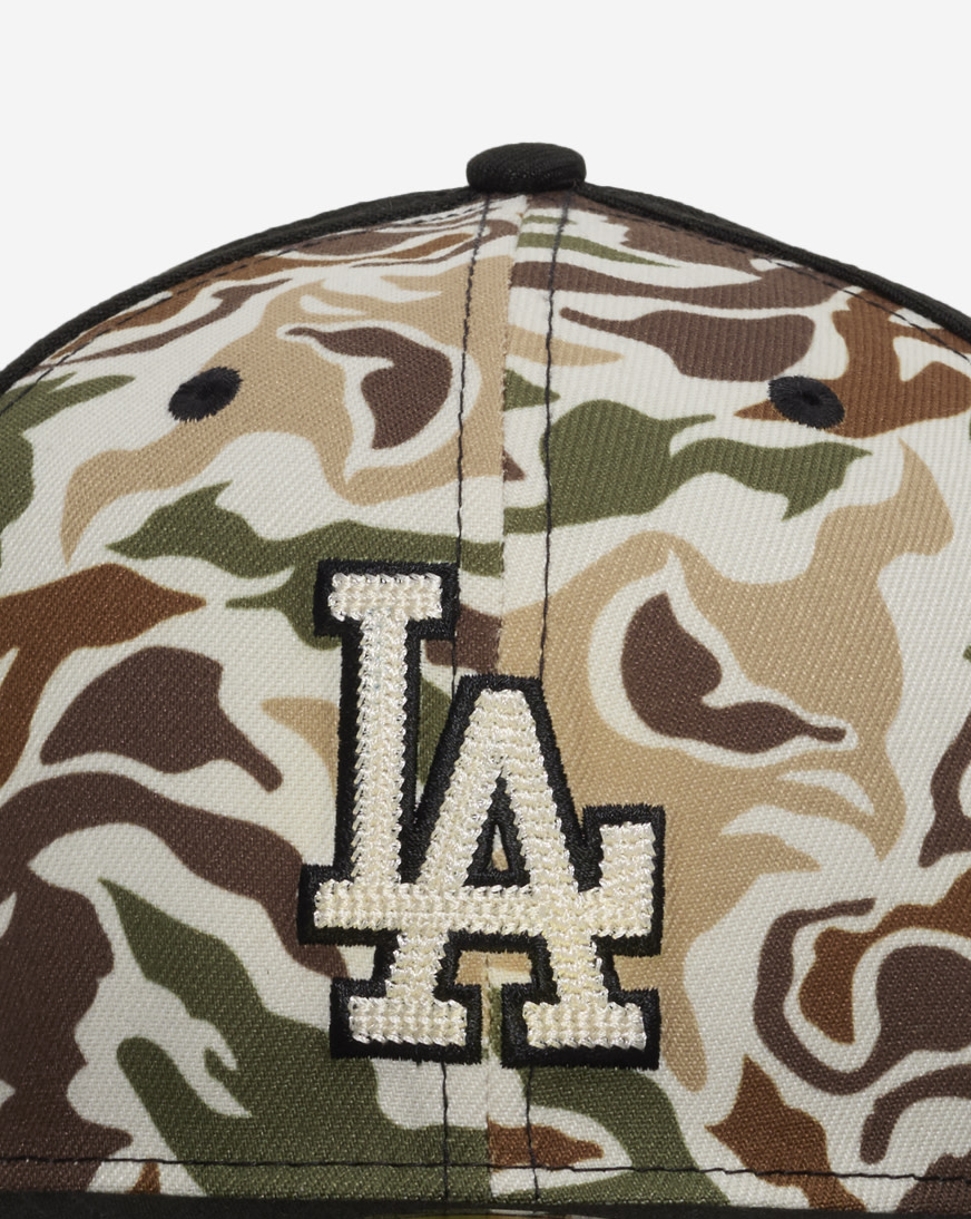 Shop New Era 59Fifty Los Angeles Dodgers Tiger Fitted Hat 60847113