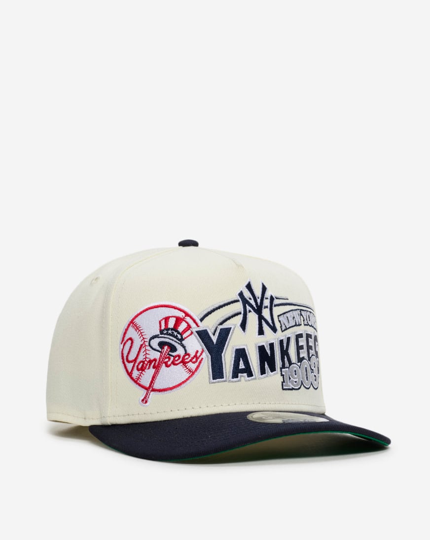 Shop New Era 9Fifty New York Yankees Classic A-Frame Snapback Hat