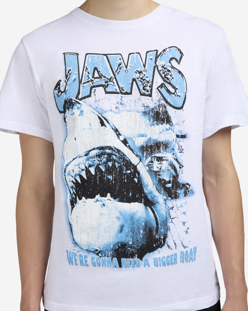 ★送料・関税込★CALIPHASH x UNIVERSAL★JAWS Dressed TEE★ CALIPHASH X UNIVERSAL] JAWS ART T-SHIRT(MELANGE) - CALIPHASH