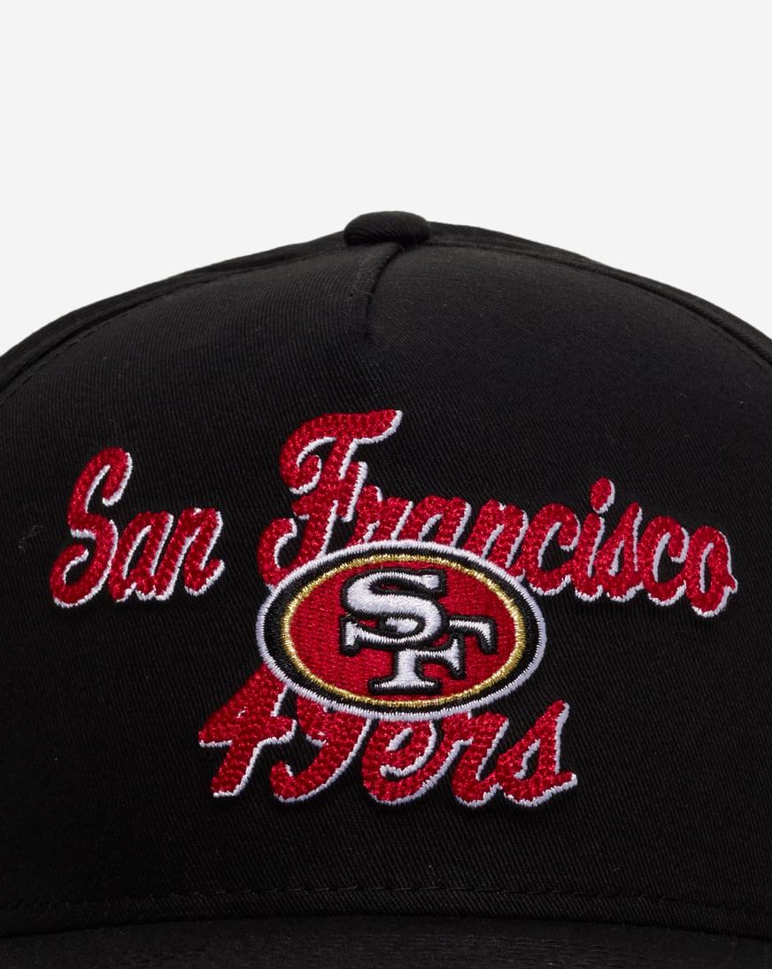 Shop New Era 9Fifty San Francisco 49ers Chainstitch Snapback Hat