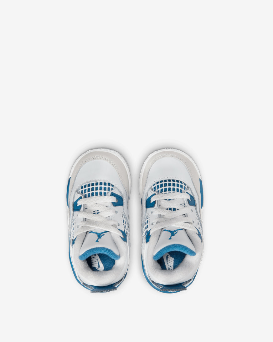 Shop Jordan Toddler Air Jordan 4 Retro BQ7670 141 blue SNIPES USA