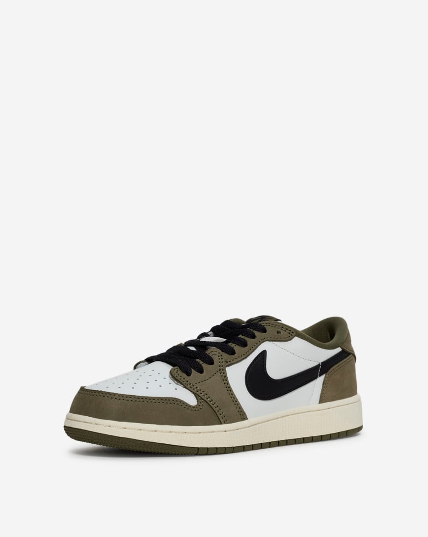 Shop Jordan Big Kids' Air Jordan 1 Retro Low HQ6999-200 green