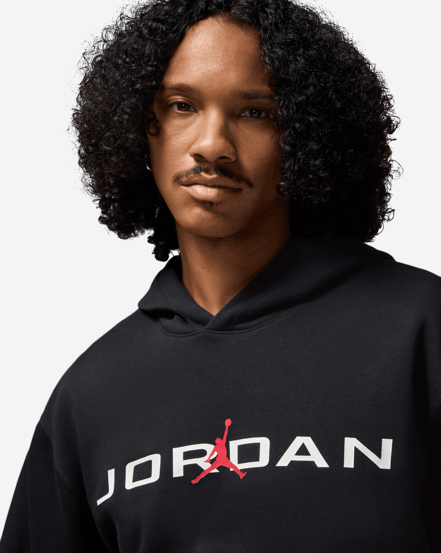 Shop Jordan Essentials Fleece Hoodie HQ4643-010 black