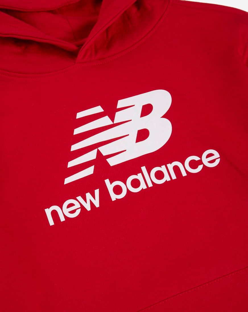 Shop New Balance Boys' Fleece Pullover Hoodie LAK51J09TRE