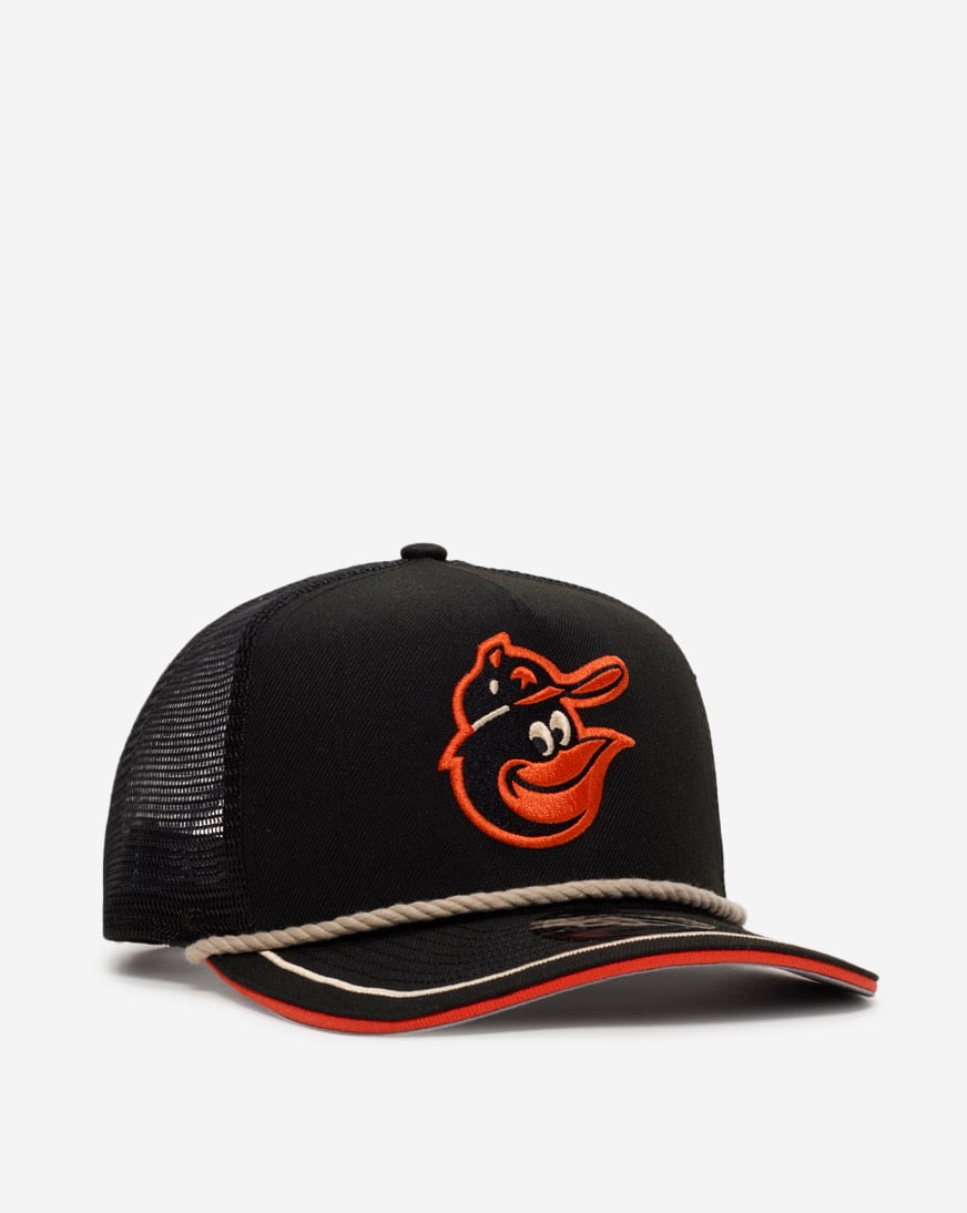 Shop New Era 9Fifty Baltimore Orioles Rope A-Frame Snapback Hat