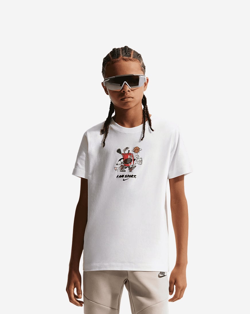 Shop Nike Big Kids' NSW T-Shirt II0452-100 white | SNIPES USA