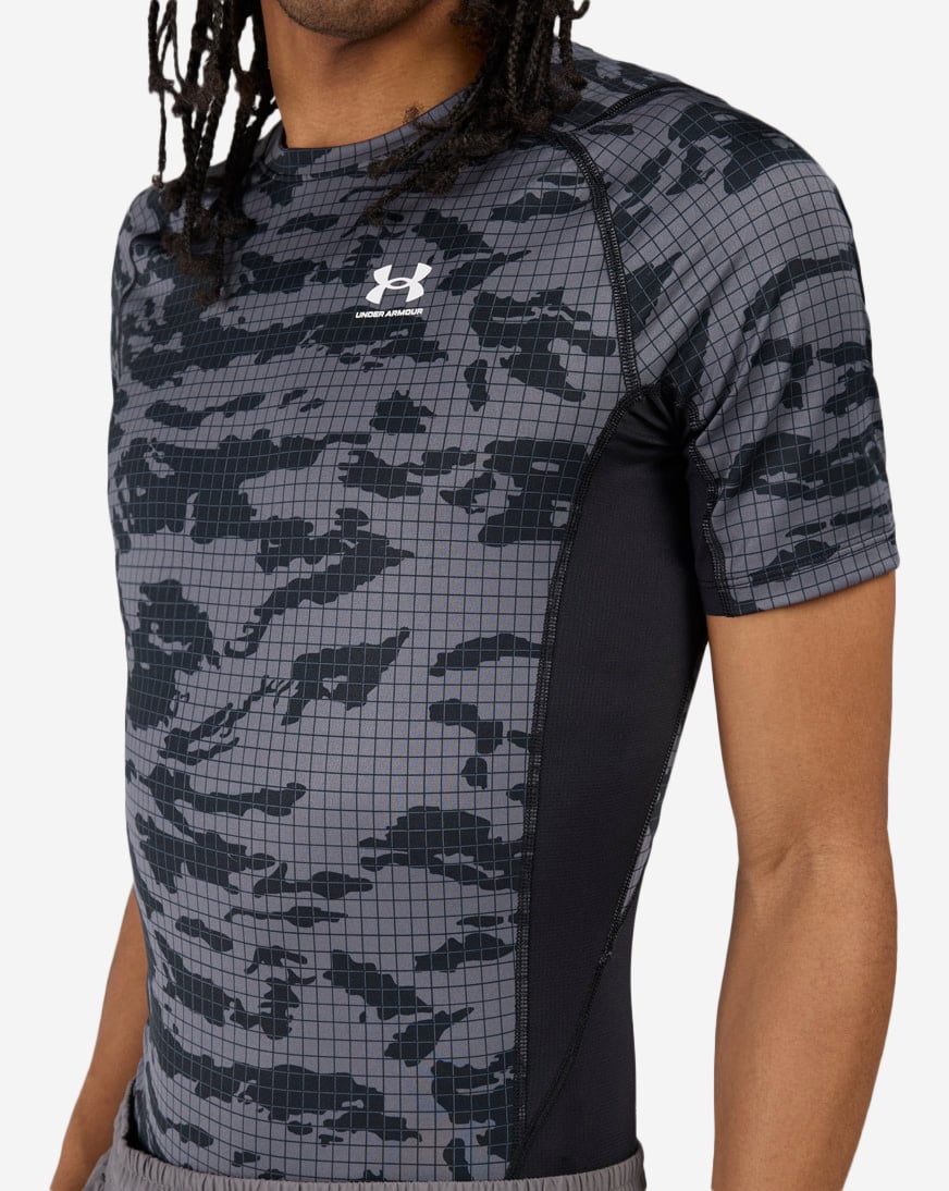Shop Under Armour HeatGear Printed Top 6009657-001 black | SNIPES USA