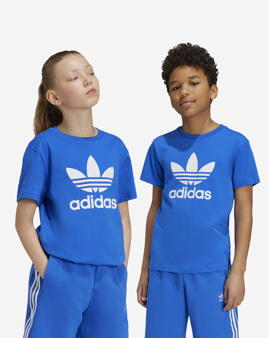 Shop adidas Kids' Logo Tee IY7425 blue | SNIPES USA