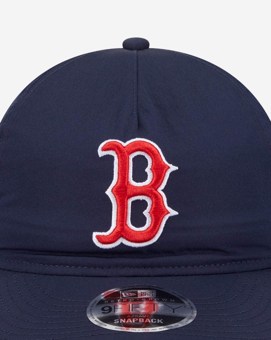 Shop New Era 9Fifty Boston Red Sox Nylon Snapback Hat 60723997