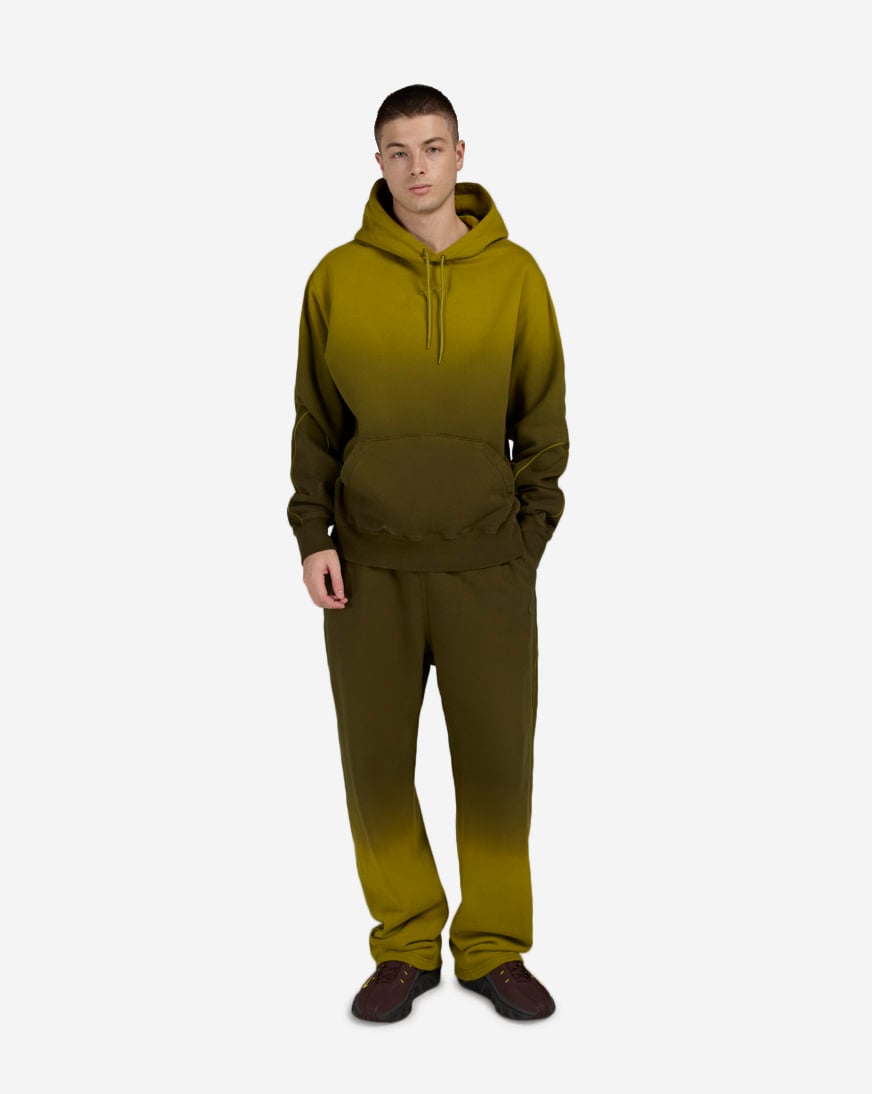Shop Nike NOCTA Fleece CS Open-Hem Sweatpants HJ6336-390 green